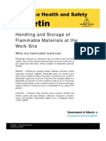 Handling of Flammable Liquid