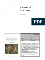 Patterns of Life Force by Julian Barnard 1987 On Bach Remedies