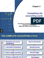 Chap05-Completing The Accounting Cycle