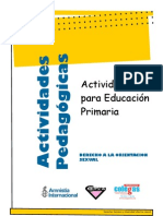 Actividades Valores Primaria