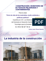 Materiales de Construcción-Inventario de Elementos Tóxicos V 1 Por Carlos J Flores Saracho