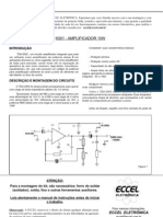 Amplificador - Tda2002