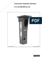 Operating Instructions Hydraulic Hammers HM 350 Eco V and HM 580 Eco (V)