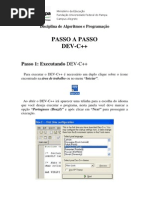 Passo A Passo para o Uso Do Devc++