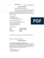 Plan 333-Prof. Adriana Llanes (2011) 3º Año (Elementary) Revision and Consolidation Exercises Simple Present Tense