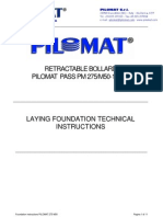 Retractable Bollard PILOMAT PASS PM 275/M50-1200 A