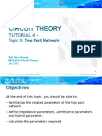 EBEC3103 (Topic 9) Circuit Theory