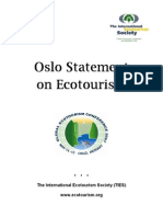 Oslo Statement On Ecotourism - August 2007 (English)