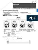 Catalogo Temporizador Omron H3CR