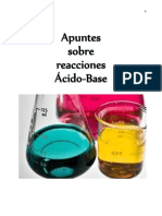 Apuntes Sobre Reacciones Ácido-Base