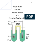 Apuntes Sobre Reacciones de Óxido-Reducción