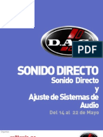 Seminario de Sonido Directo D.A.S Millenia