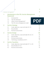 ITIL V3 Foundation Handbook Contents