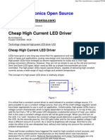 Cheap High Current LED Driver