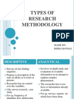 Types of Research Methodology