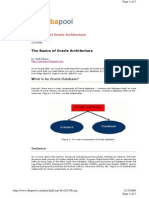 The Basics of Oracle Architecture