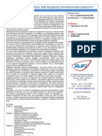 Reservoir Management and Reserves Optimization Concepts