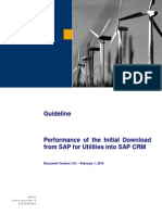 ISU-CRM Performance Initial Download