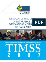 Ejemplo Preguntas TIMSS