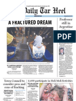 The Daily Tar Heel For March 26, 2012