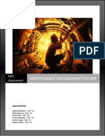 Maintenance Management System