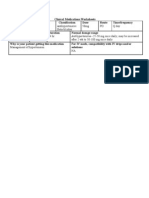 NURS 1566 Clinical Form 3