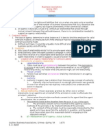 Business Associations Spring 2003 Grimes: Questions