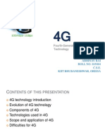 Fourth-Generation Technology: Abhinav Rai ROLL NO. 805004 C.S.E. Kiit Bhubaneshwar, Orissa