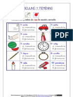 3) Masculino y Femenino (Arasaac)