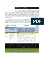 MS Computer Science - Mapua - Curriculum