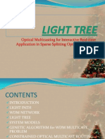 Optical Multicasting For Interactive Real-Time Application in Sparse Splitting Optical Networks