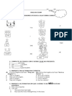 Atividade de Inglês para 6º Ano