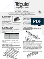 Tegula Folheto Tecnico Telha