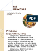 Pruebas Discriminativas