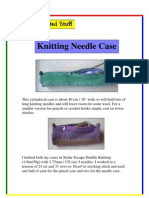 Knitting Needle Case Pattern