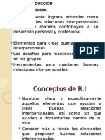 Presentacion Relaciones Interpersonales