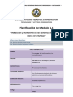 Planificación Módulo 1.1 1A TIC