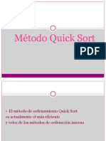 Método Quick Sort