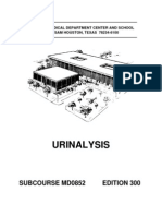 US Army Medical Course MD0852-300 - Urinalysis