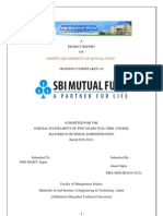 Sbi Mutual Fund Marketing Summer Training Report