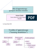 Troubles Des Apprentisages - Données Récentes