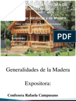 La Madera Como Elemento Estructural