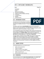 Unit 2 Dynamic Modeling: Structure Page Nos