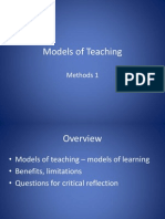 Models of Teaching