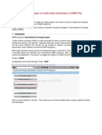 Resolving The Truncation of Multi-Byte Characters in DMEE File