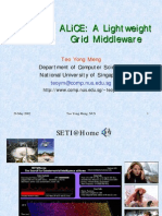 Alice: A Lightweight Grid Middleware