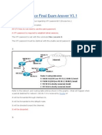 CCNA 2 Practice Final Exam