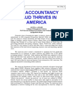 Why Accountancy Fraud Thrives in America