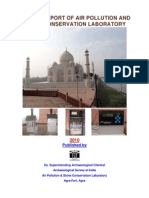 Annual Report of Air Pollution and Stone Conservation Laboratory