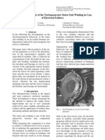 Vibrational Behaviour of The Turbo Generator Stator End Winding in Case